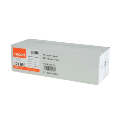 Hygienebeutel racon®, Temca, Kunststoff, 50x30=1500 Beutel (Art. 90954) – Bild 3