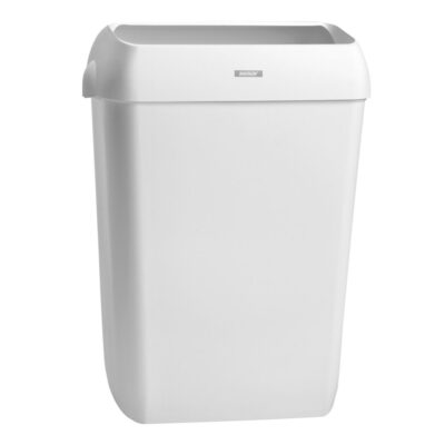 Abfallbehälter Katrin 50 Liter, weiß, Kunststoff, mit Abdeckung (Art. 90983)