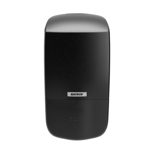 Seifenspender Katrin 500 ml, schwarz, Kunststoff (Art. 90994) – Bild 2
