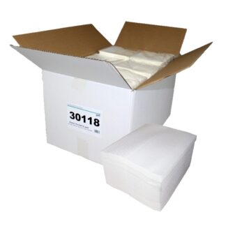 Brotex® Dry Soft 70, 500 Tücher, Airlaid Wischtücher, einseitig geprägt, weiß, Zellstoff, 40x38 cm
