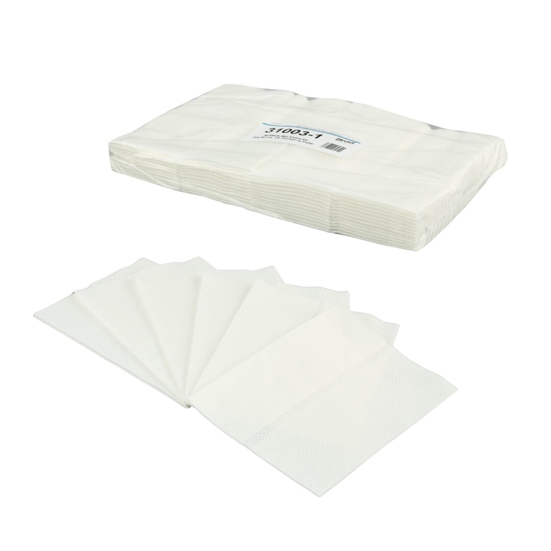 NOWOLIN® Extra 65, Universaltücher mit Lochstruktur, weiß, Viskose, 30x38 cm, 25 Tücher (31003-1)
