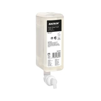 Katrin Schaumseife Fresh, farblos, Birkenholzduft, 1000 ml, 6 Kartuschen